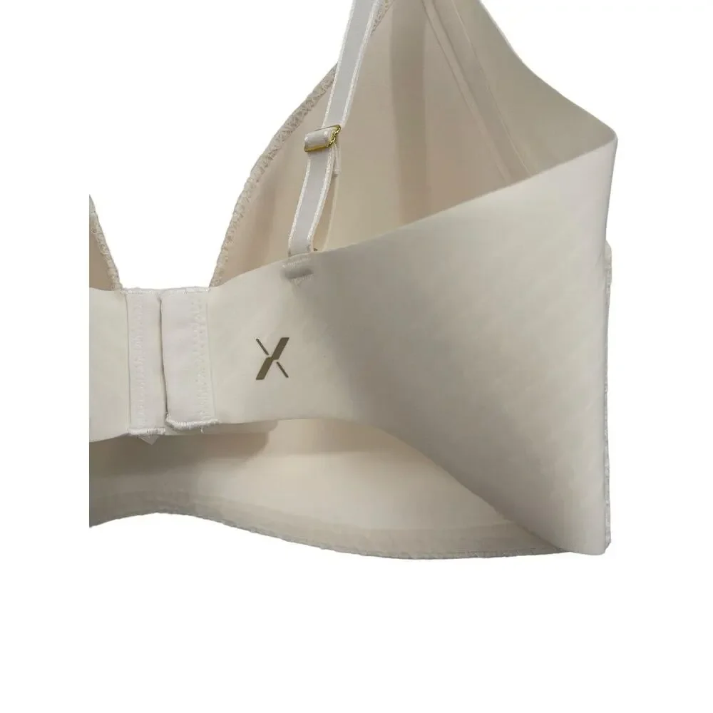 NWT Knix Lace WingWoman Contour Bra Cloud Wireless Plunge Size 8